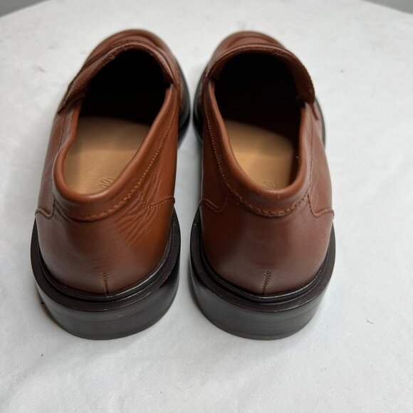 Madewell Womens $158 Vernon Loafer in Leather Dried Maple Size 8.5 NL839 - Picture 4 of 9